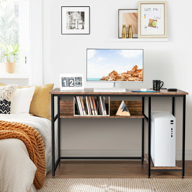 48 Inch Computer Desk with Power Outlet USB Ports