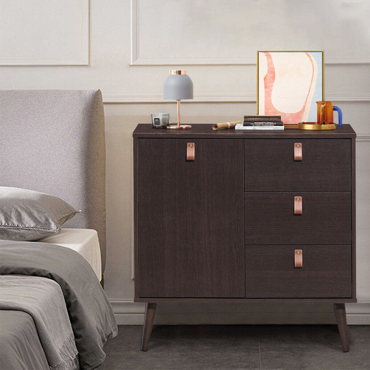 3-Drawer Sideboard Storage Display Cabinet