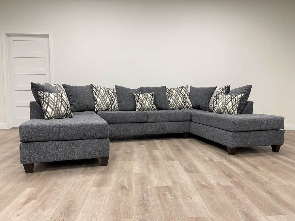 Steel Sectional - StafforaFurniture