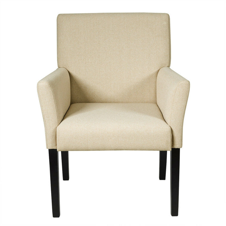 Fabric Upholstered Executive Guest Armchair