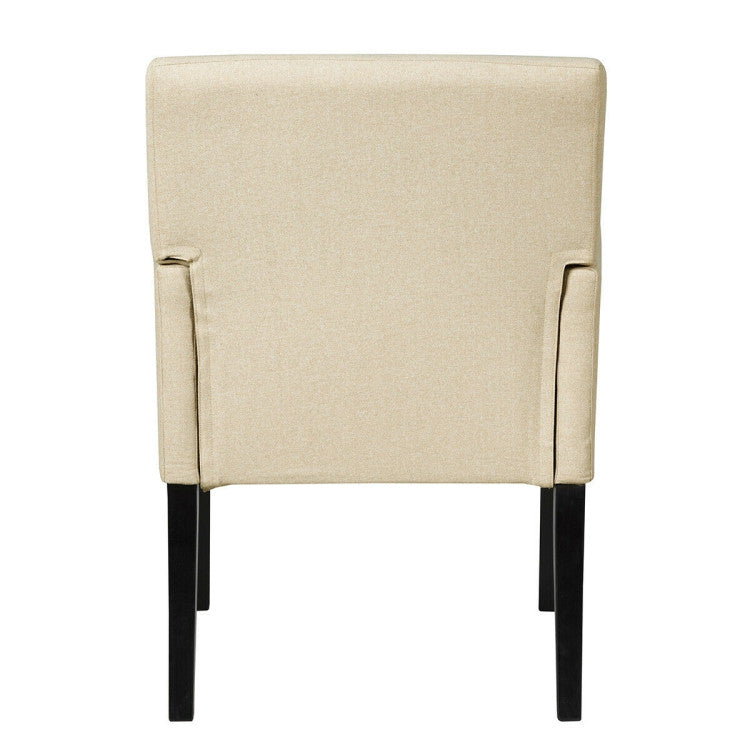 Fabric Upholstered Executive Guest Armchair