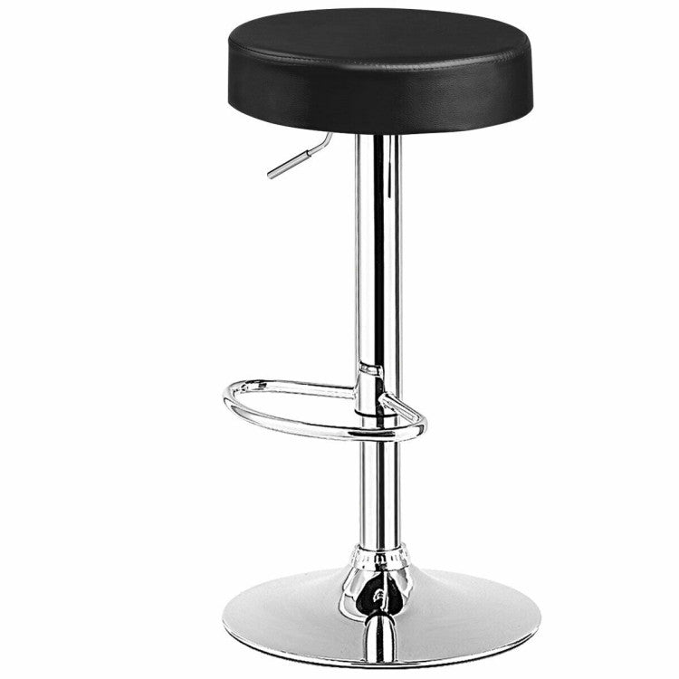 1 Piece round Bar Stool Adjustable Swivel Pub Chair