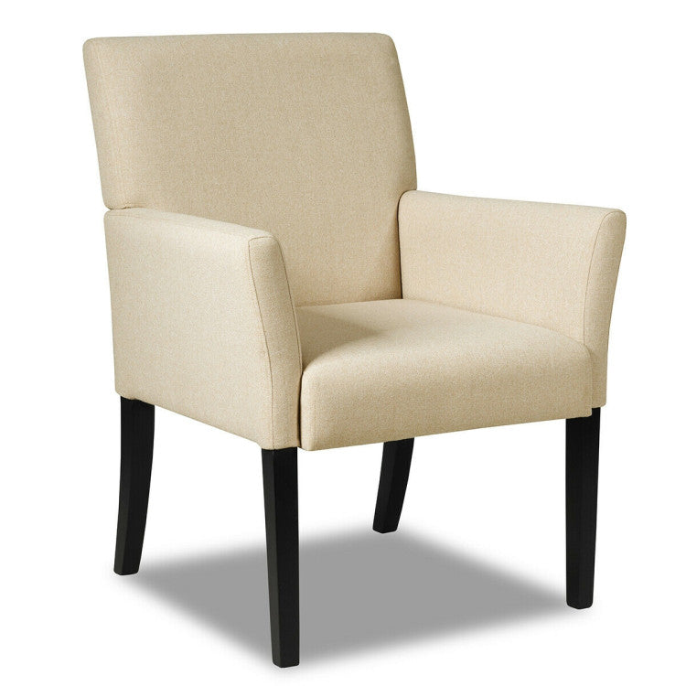 Fabric Upholstered Executive Guest Armchair