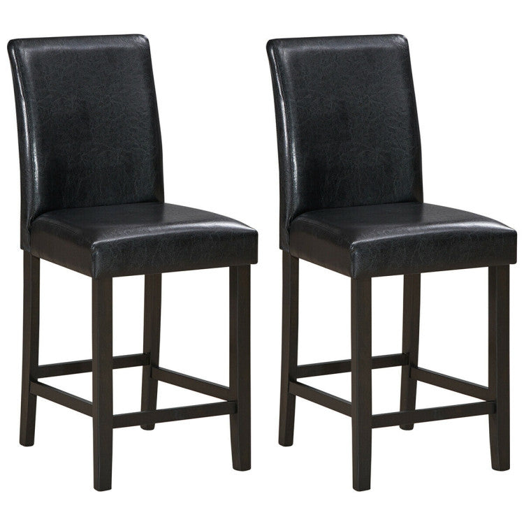 25 Inch Counter Height Set of 2 Bar Stools