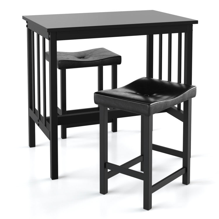 3 Pieces Modern Counter Height Dining Set