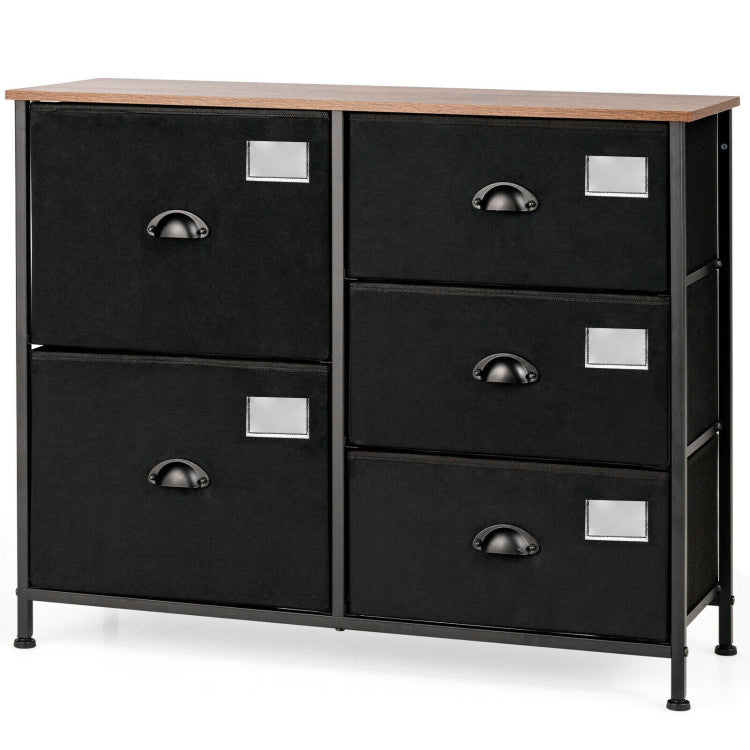 5-Drawer Storage Dresser for Bedroom and Entryway
