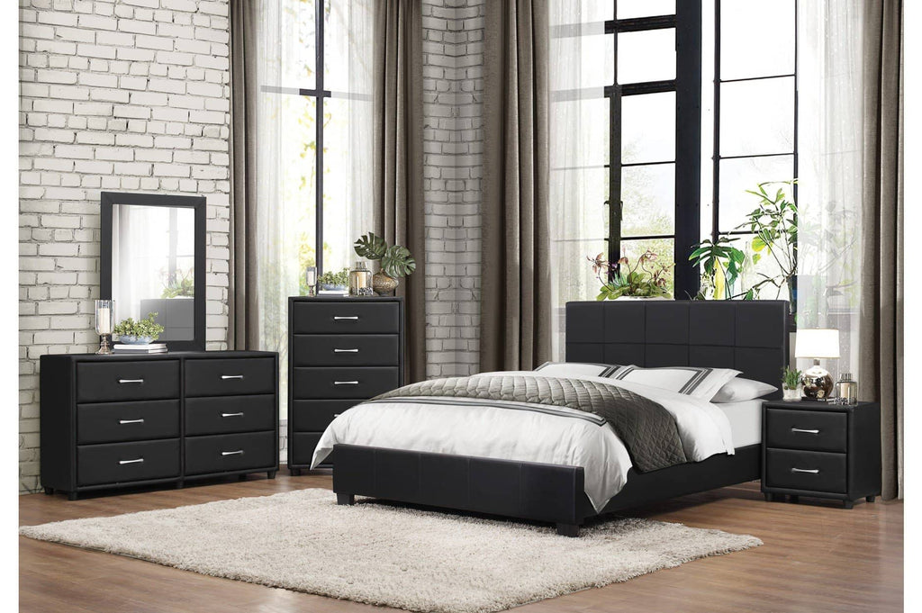 Contemporary Bedroom Lorenzi - StafforaFurniture