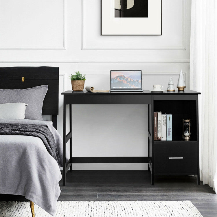 47.5-Inch Modern Home Computer Desk with 2 Storage Drawers