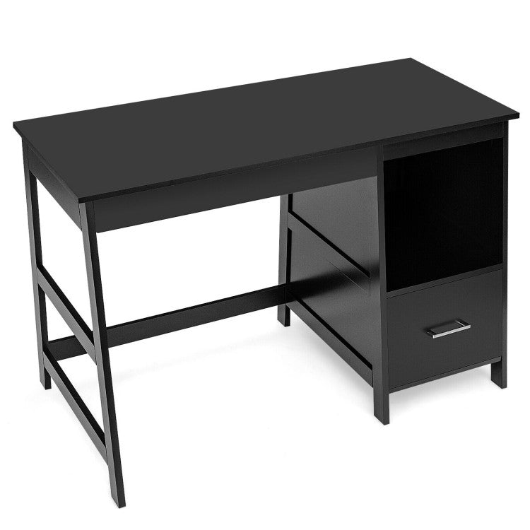 47.5-Inch Modern Home Computer Desk with 2 Storage Drawers