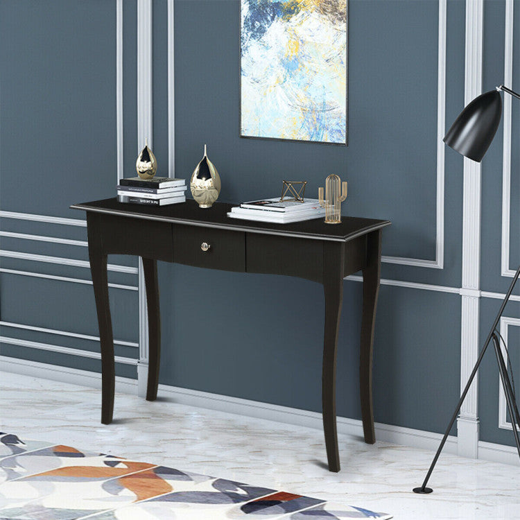 Modern Multifunctional Console Table with Storage Drawer