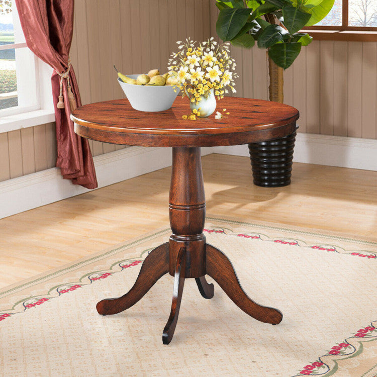 32 Inch round Pedestal Dining Table