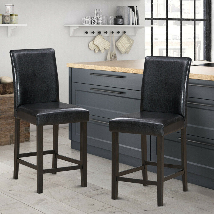 25 Inch Counter Height Set of 2 Bar Stools