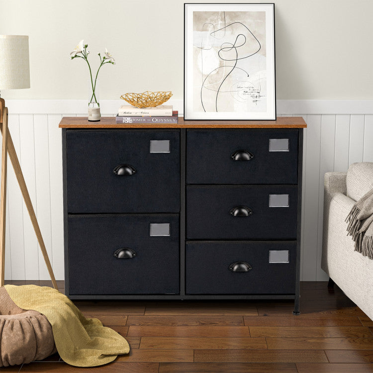 5-Drawer Storage Dresser for Bedroom and Entryway