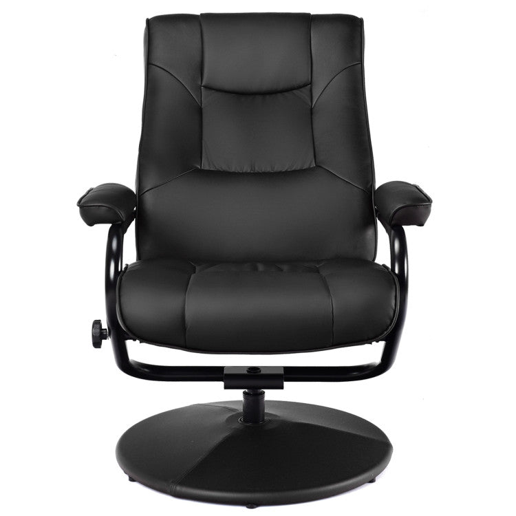 360° Swivel Recliner Chair with Ottoman