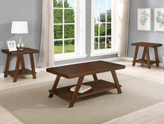 SAMHORN 3 Piece COFFEE TABLE - StafforaFurniture