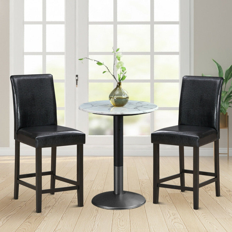 25 Inch Counter Height Set of 2 Bar Stools