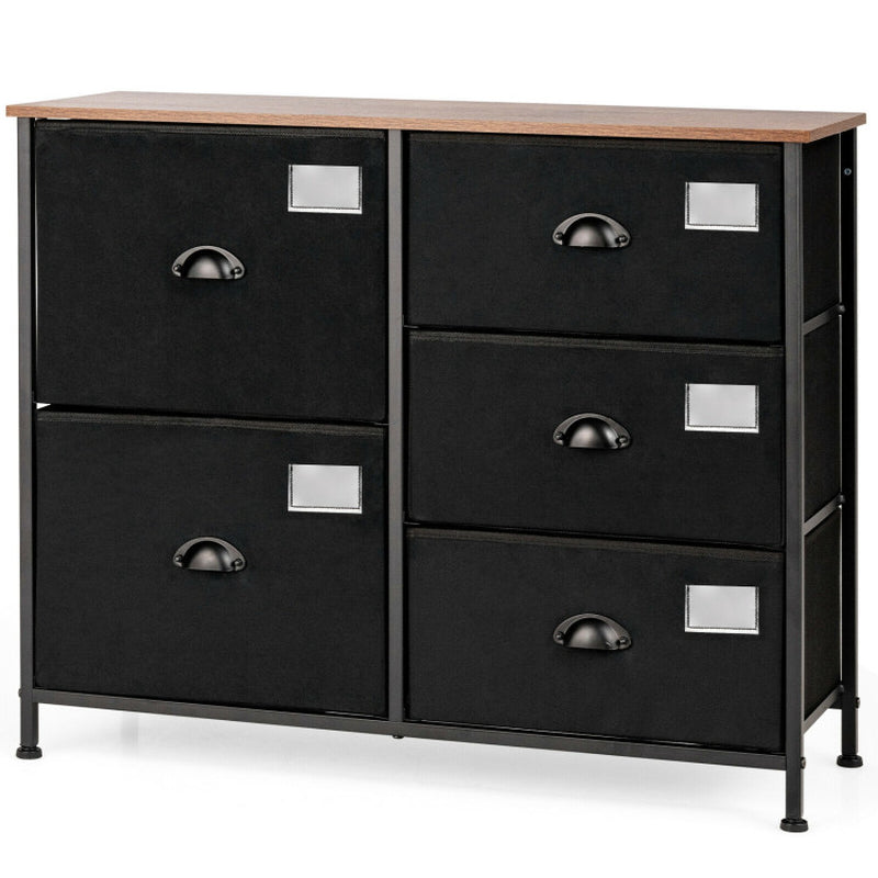 5-Drawer Storage Dresser for Bedroom and Entryway