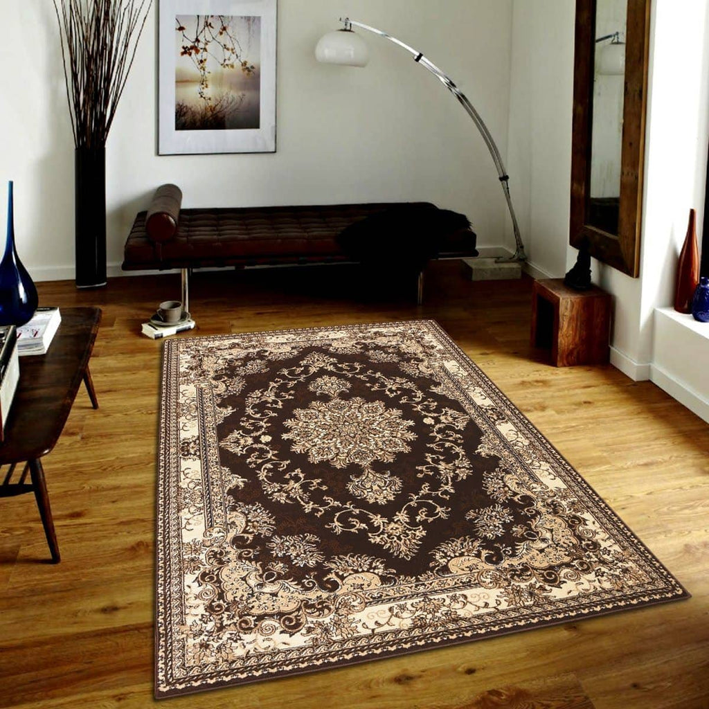 Persian Style Traditional Oriental Medallion Area Rug Empire 250 - Context USA - AREA RUG by MSRUGS
