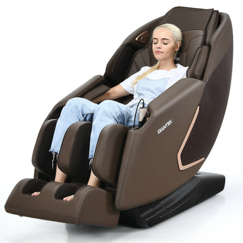 Full Body Zero Gravity Massage Chair with SL Track Heat Installation-Free