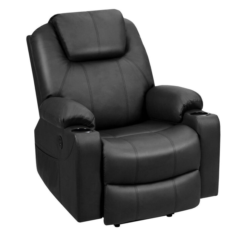 Electric Power Lift Multifunction Electric Recliner with 2 Side Pockets and Cup Holders