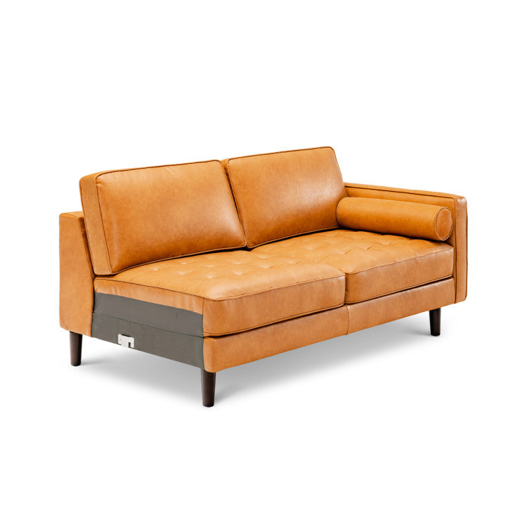 3-Seat L-Shaped Sectional Sofa Couch for Living Room