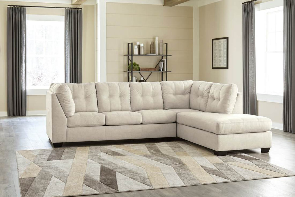 Ashley Light Tan Sectional - StafforaFurniture