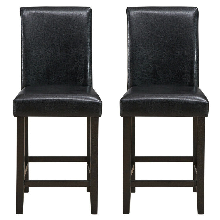 25 Inch Counter Height Set of 2 Bar Stools