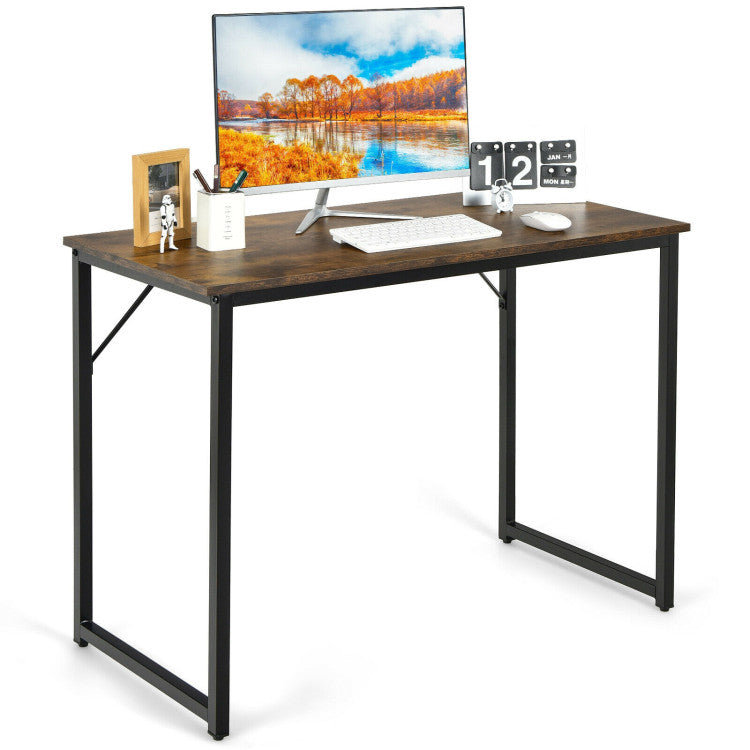 L Shaped Computer Desk and Writing Workstation for Home and Office