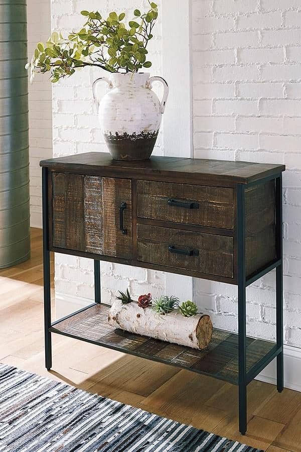 Brown Lamoney Accent Cabinet - StafforaFurniture