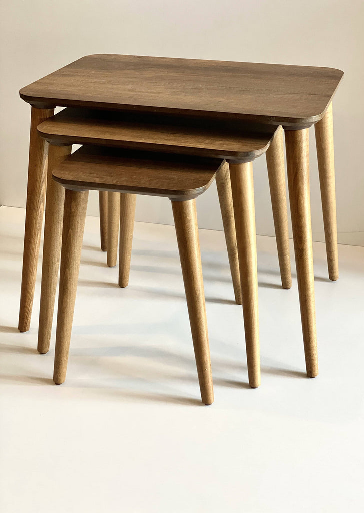 Barok Modern Nesting Table Set of 3 - StafforaFurniture