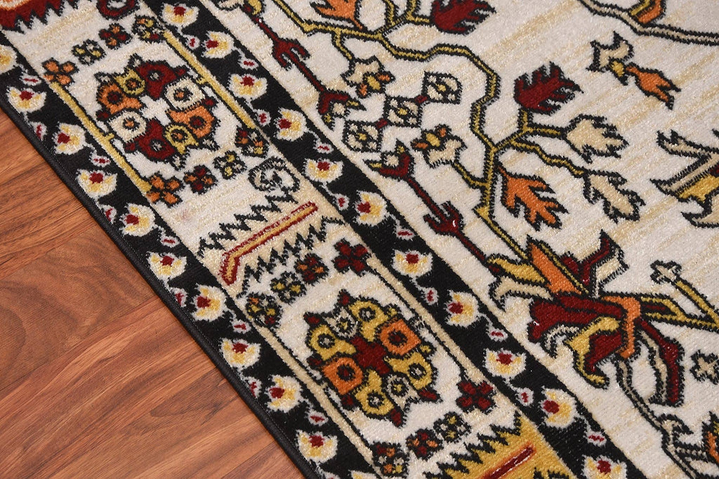 Persian Style Traditional Oriental Medallion Area Rug KLM 150 - Context USA - AREA RUG by MSRUGS