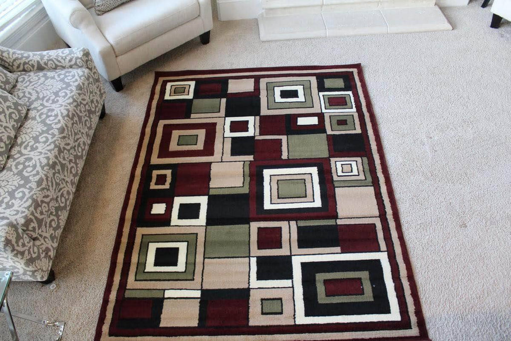 Karyn Geometric Area Rug Nairobi 2328 - Context USA - Area Rug by MSRUGS