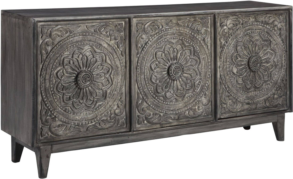 Antique Gray Fair Ridge Accent Cabinet - StafforaFurniture