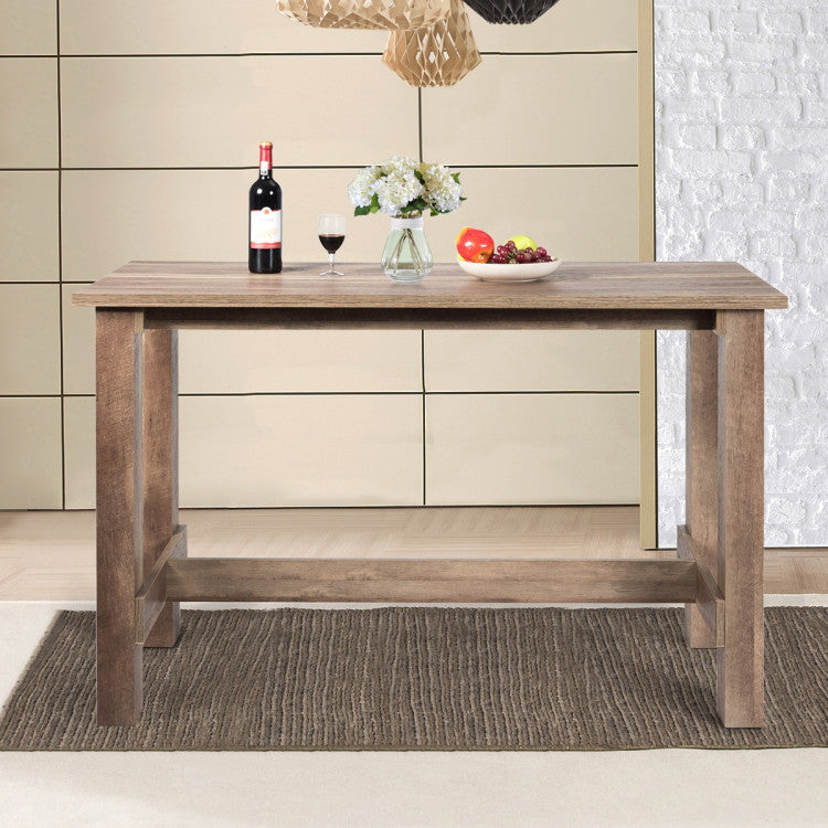 Multifunctional Counter Height Dining Table for Dining Room and Kitchen