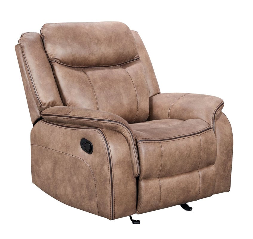 Abigail Brown Reclining Set - StafforaFurniture