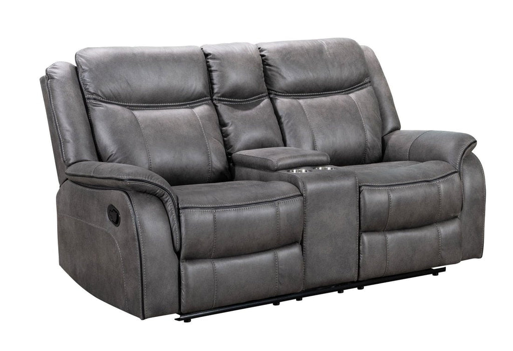 Abigail Gray Reclining Set (ETA 12/4) - StafforaFurniture