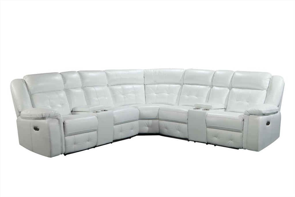 Amazon Power Reclining Sectional - StafforaFurniture