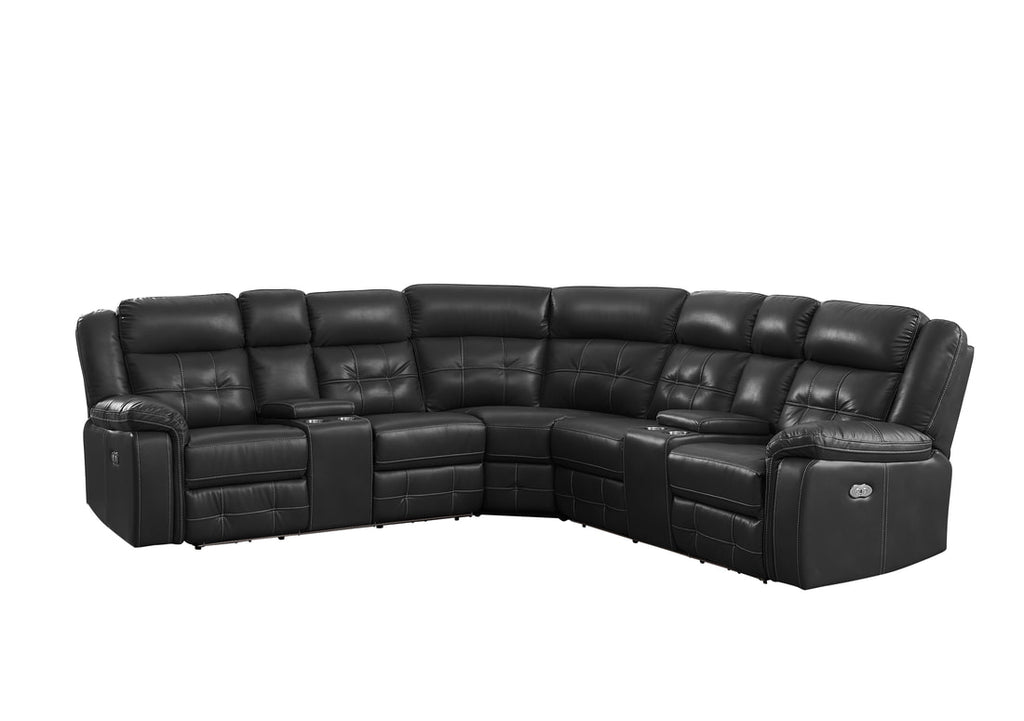 Amazon Power Reclining Sectional - StafforaFurniture