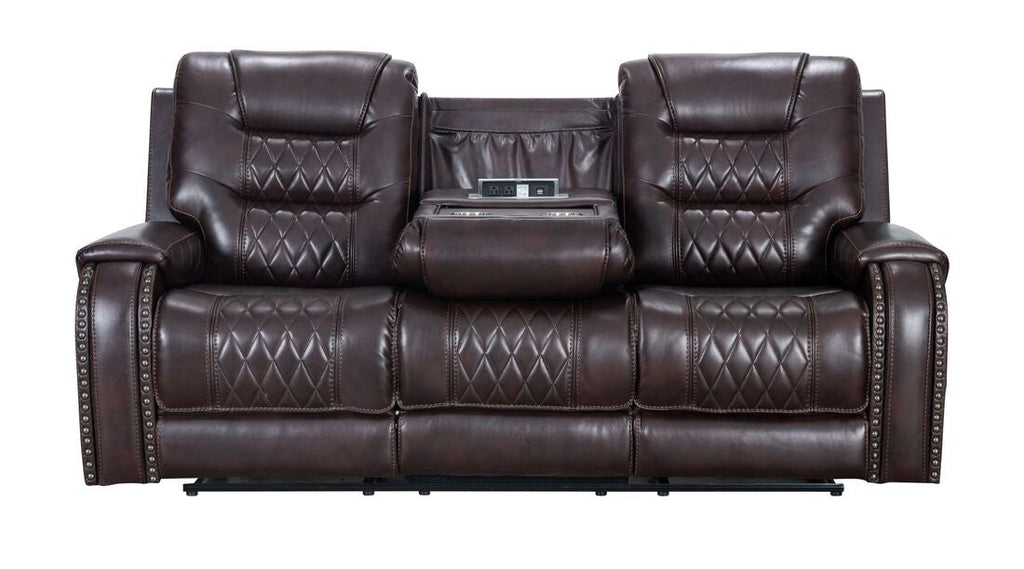 Ashley Brown - Reclining Set - StafforaFurniture