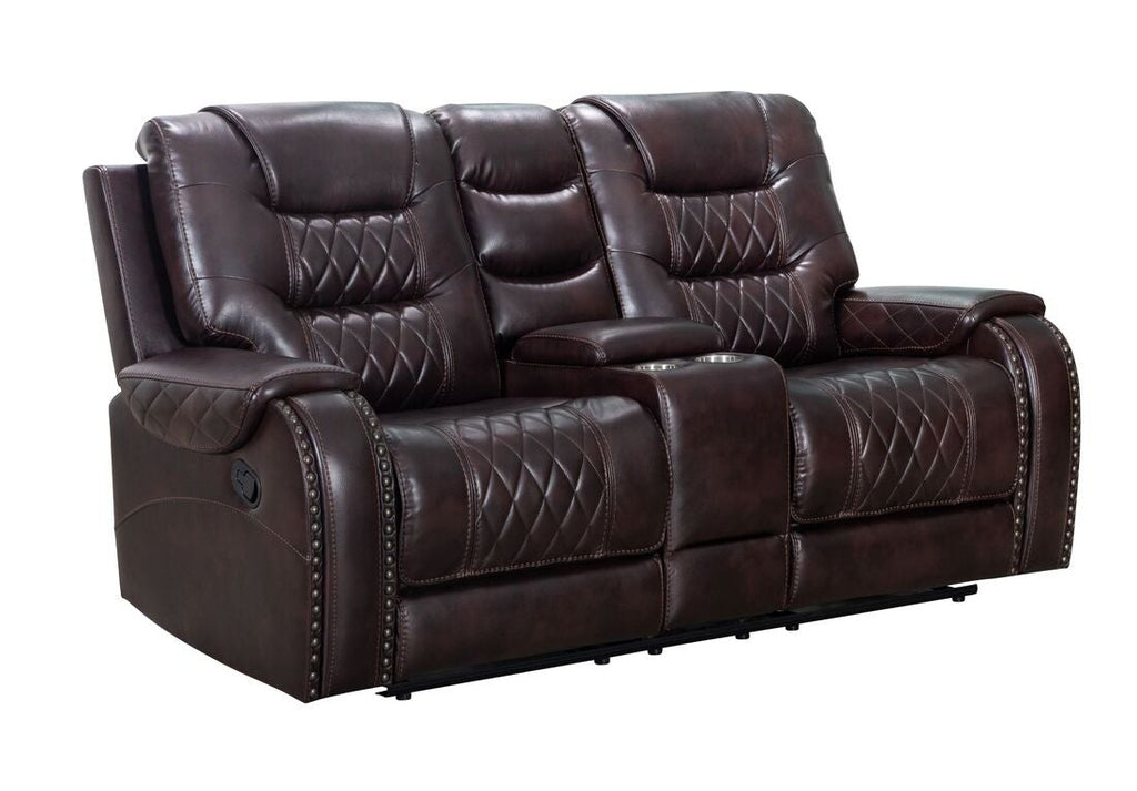 Ashley Brown - Reclining Set - StafforaFurniture