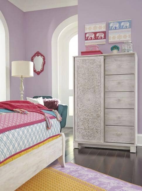 Paxberry Whitewash Bedroom Set - StafforaFurniture