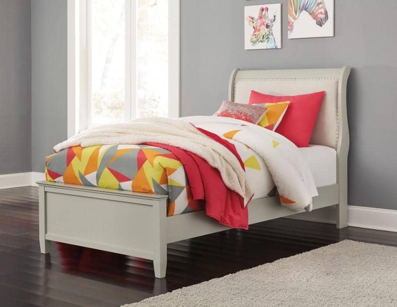 Jorstad White TWIN/FULL Bedroom Set - StafforaFurniture