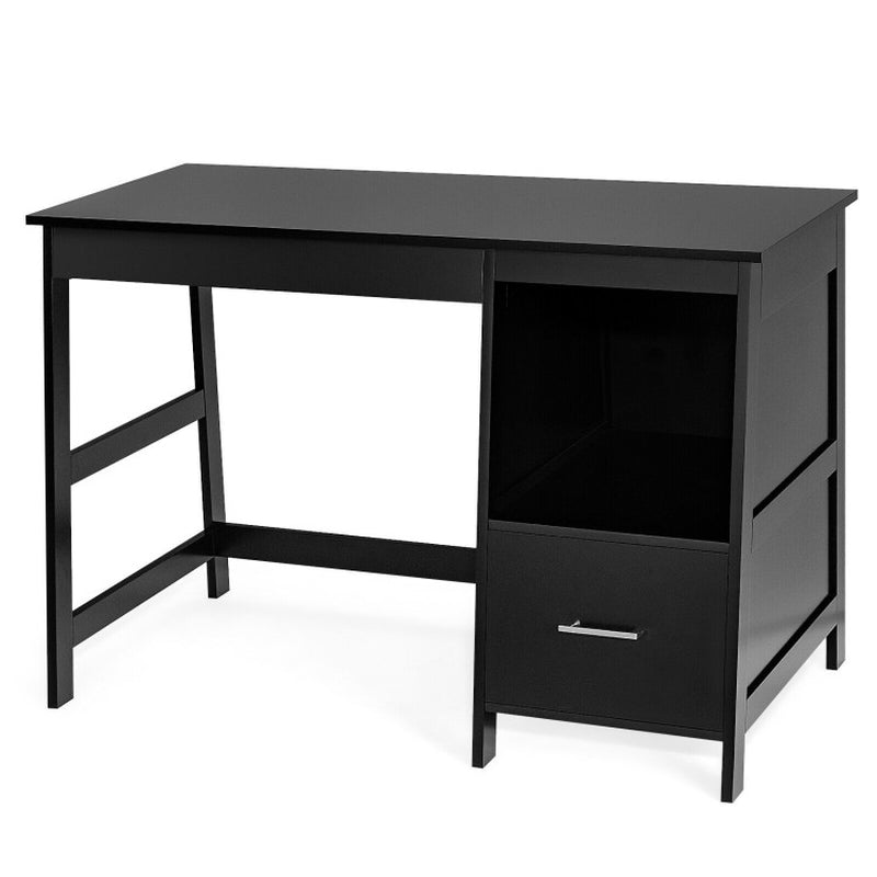 47.5-Inch Modern Home Computer Desk with 2 Storage Drawers