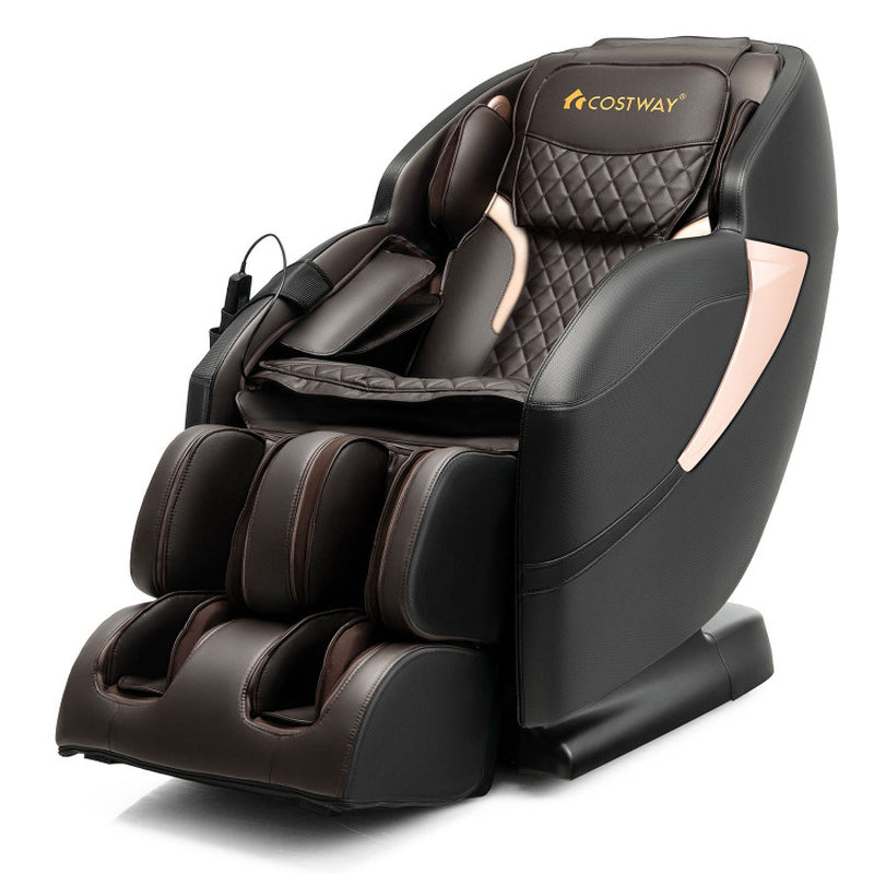 Zero Gravity Sl-Track Electric Shiatsu Massage Chair with Intelligent Voice Control