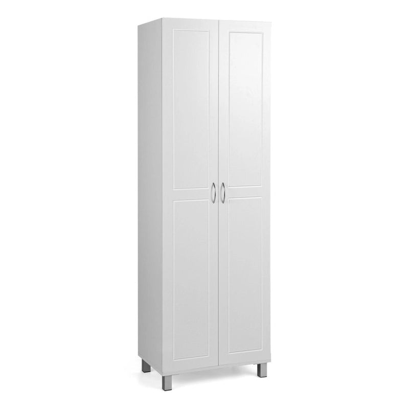 73.5 Inch Freestanding Double Door Tall Versatile Storage Organizer