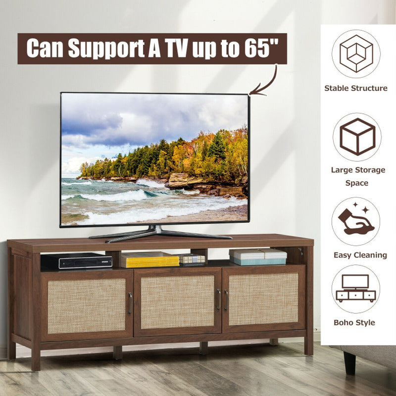 Universal TV Stand Entertainment Media Center for Tv'S up to 65 Inch