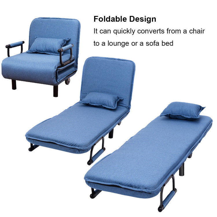 Convertible Folding Leisure Recliner Sofa Bed