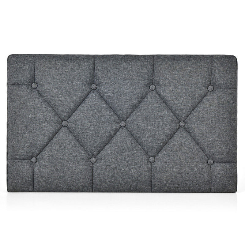 Twin Size Wall-Mounted Upholstered Bed Headboard