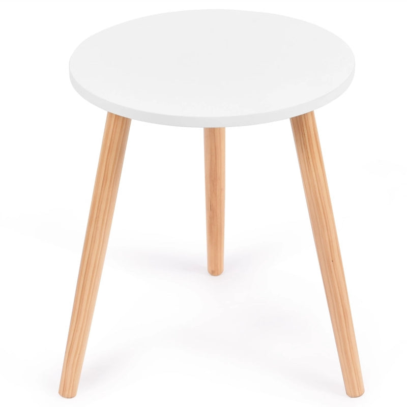 Small Modern round Coffee Tea Side Table