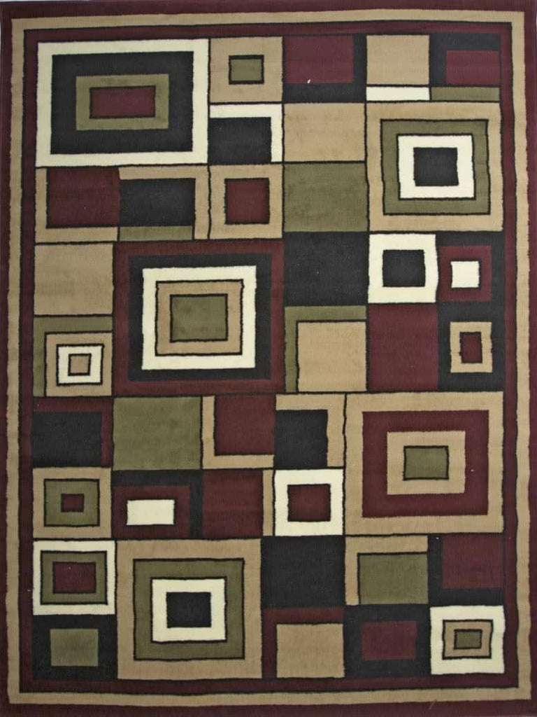 Karyn Geometric Area Rug Nairobi 2328 - Context USA - Area Rug by MSRUGS